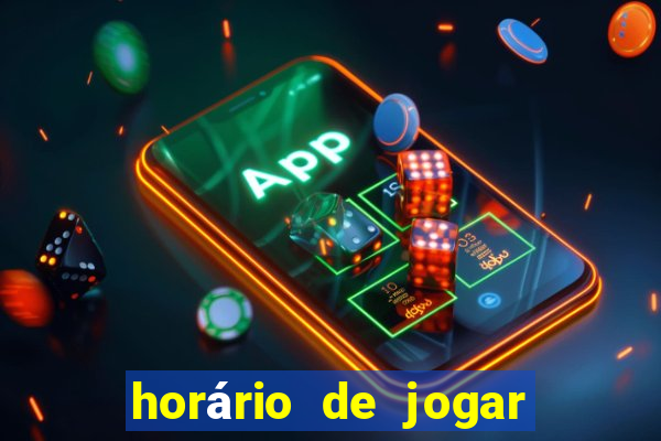 horário de jogar fortune rabbit