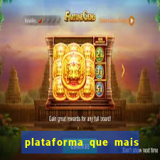 plataforma que mais ta pagando no fortune tiger