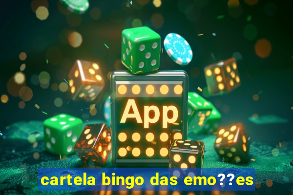 cartela bingo das emo??es