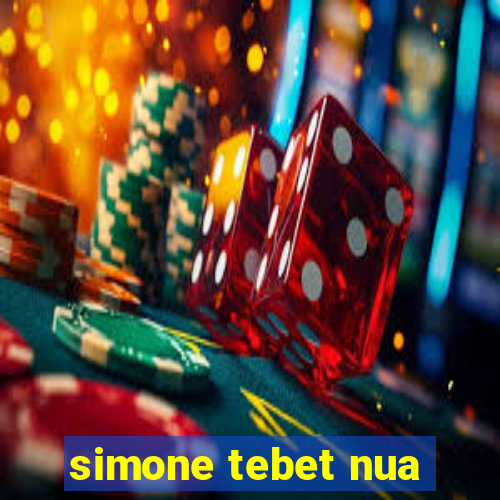 simone tebet nua