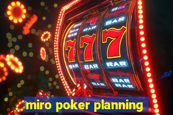 miro poker planning