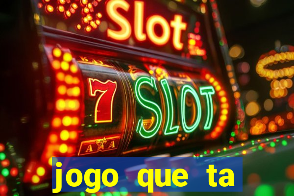 jogo que ta pagando na betano