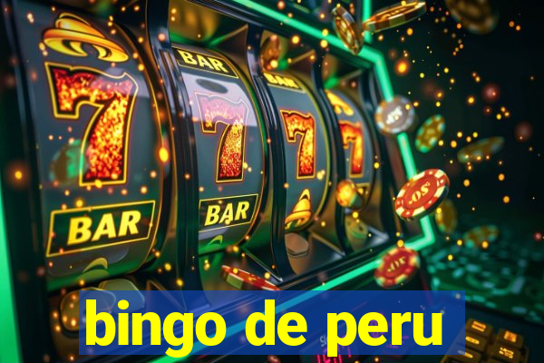 bingo de peru