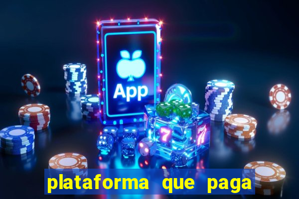 plataforma que paga no cadastro fortune tiger