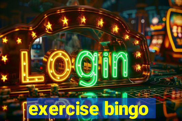 exercise bingo