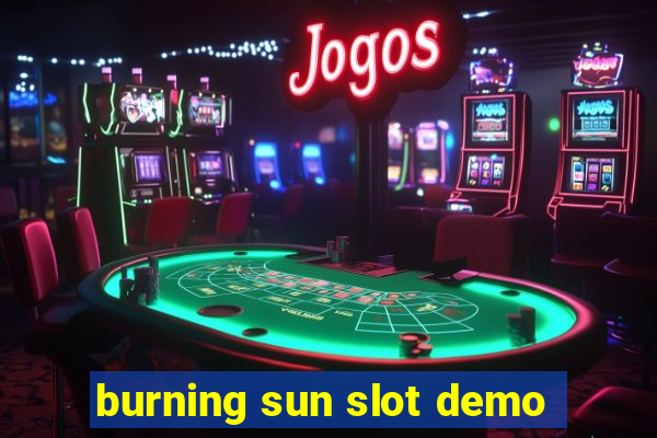 burning sun slot demo