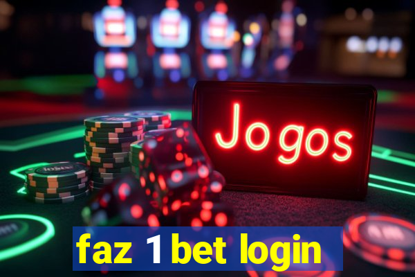 faz 1 bet login