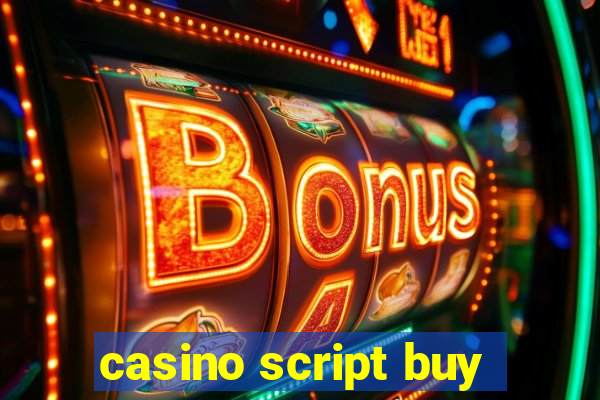 casino script buy