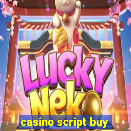 casino script buy