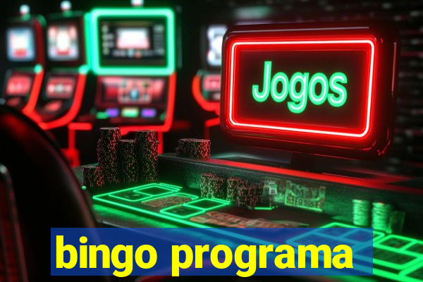 bingo programa