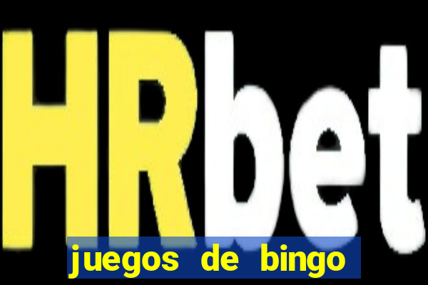 juegos de bingo dinero real