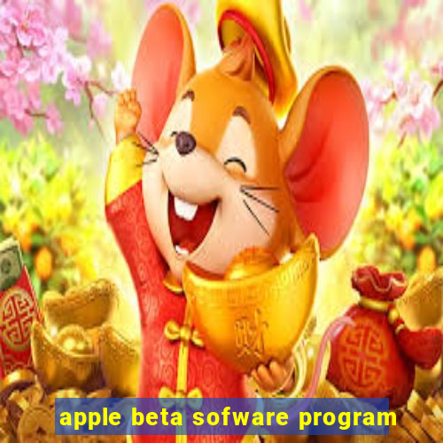 apple beta sofware program