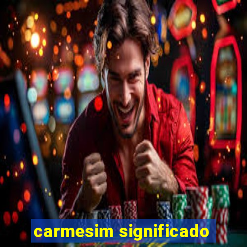 carmesim significado