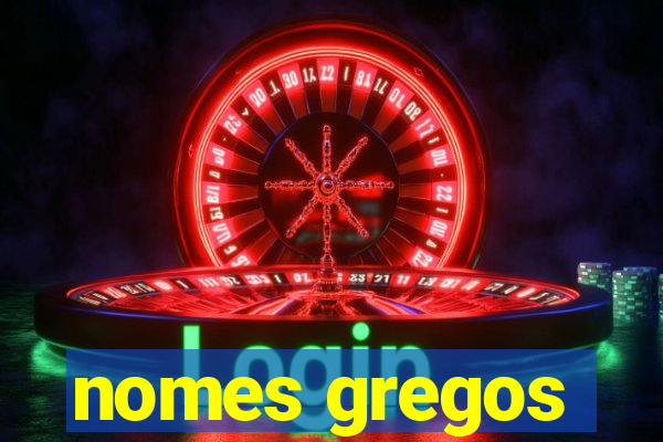 nomes gregos