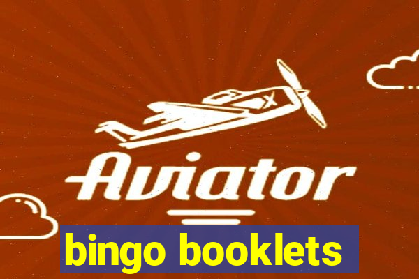 bingo booklets