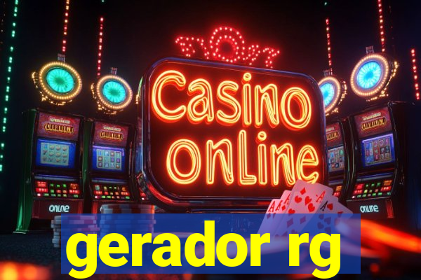 gerador rg