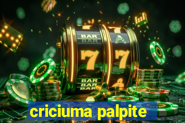 criciuma palpite