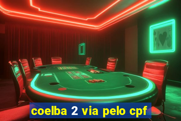 coelba 2 via pelo cpf