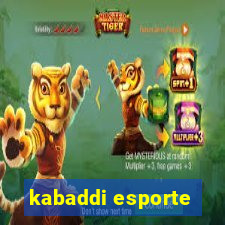 kabaddi esporte