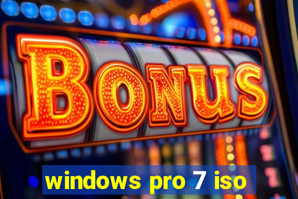 windows pro 7 iso