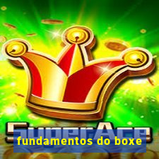 fundamentos do boxe