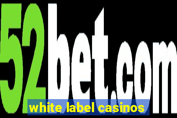 white label casinos