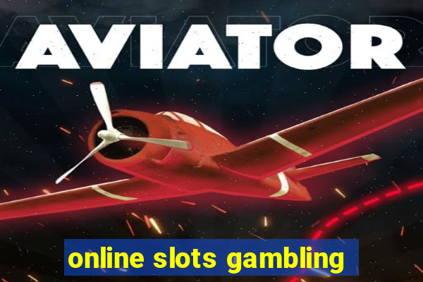 online slots gambling