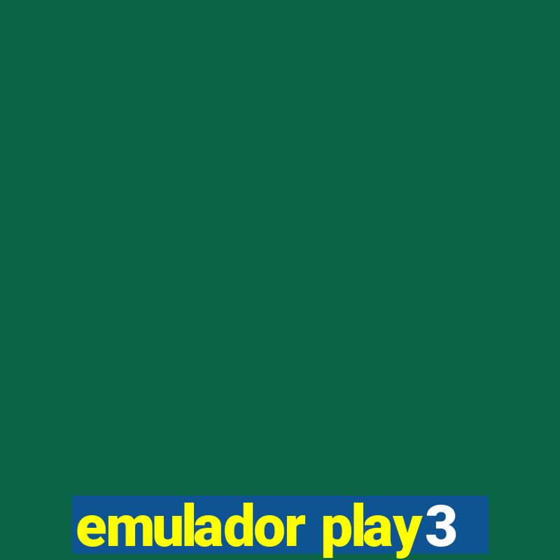 emulador play3