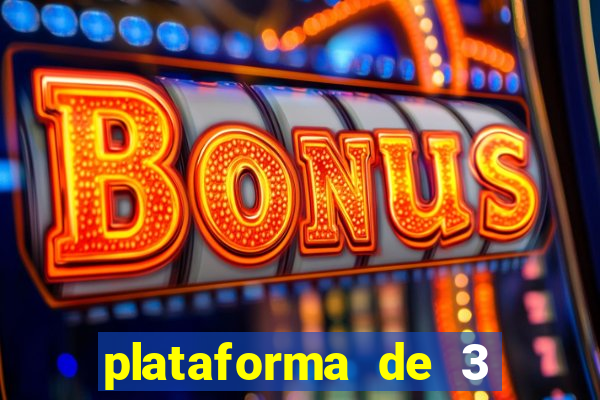 plataforma de 3 reais bet