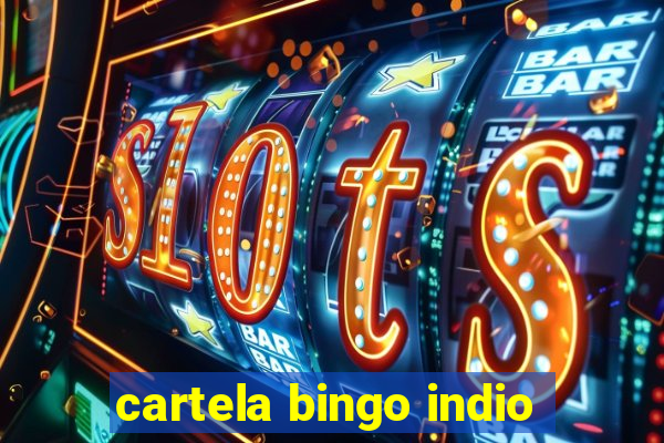 cartela bingo indio