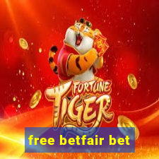 free betfair bet