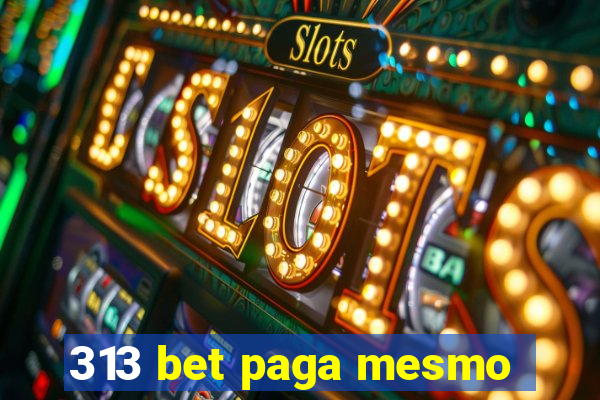 313 bet paga mesmo