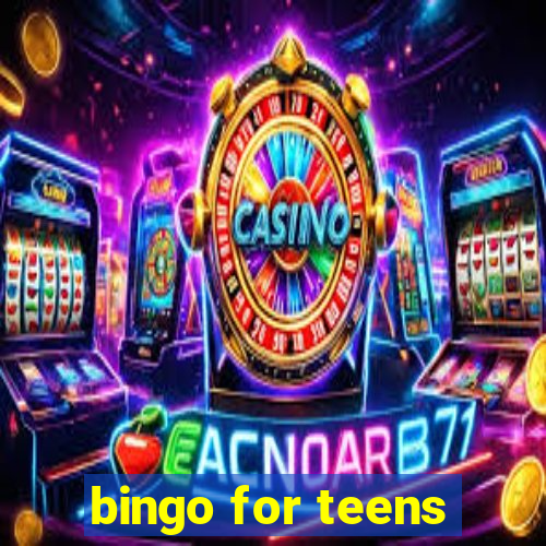 bingo for teens