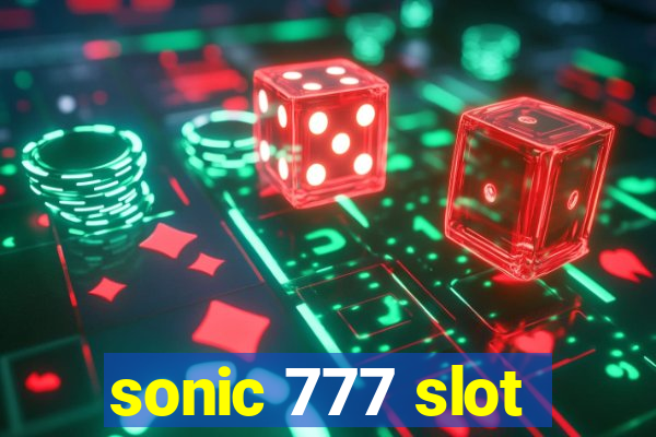 sonic 777 slot