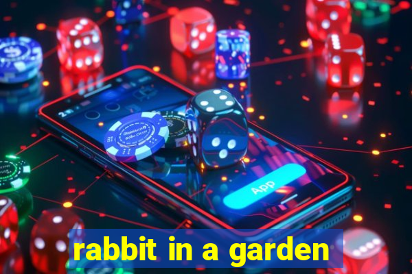 rabbit in a garden