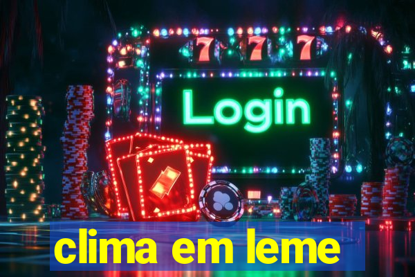 clima em leme