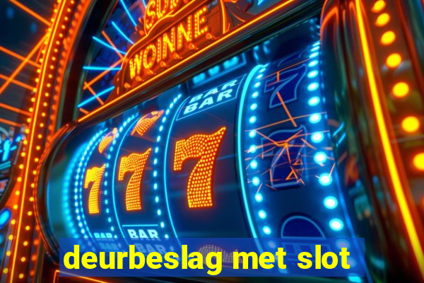 deurbeslag met slot