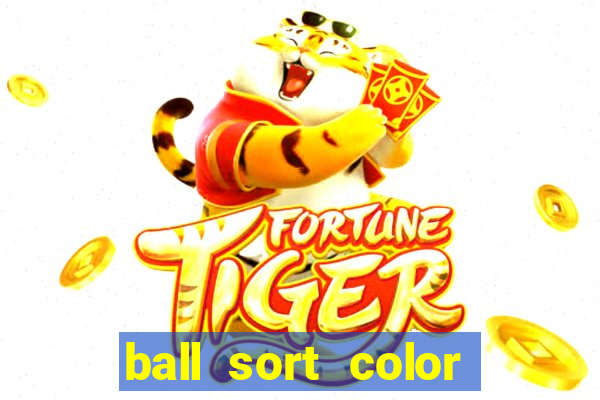 ball sort color water puzzle