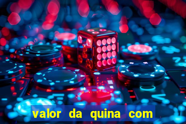 valor da quina com 7 números