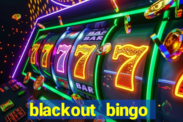 blackout bingo promo code