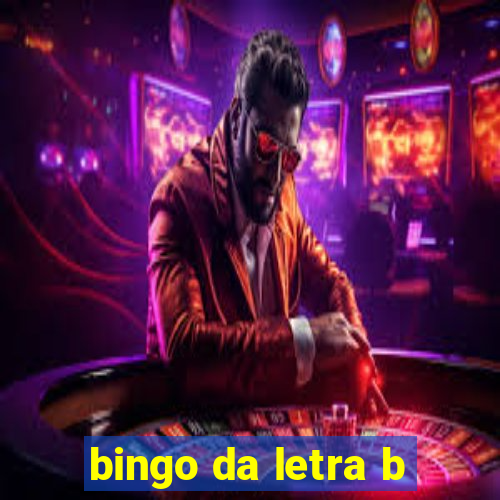 bingo da letra b