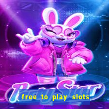 free to play slots online no download