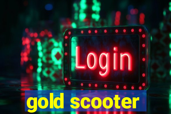 gold scooter