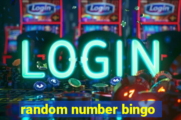 random number bingo