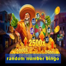 random number bingo