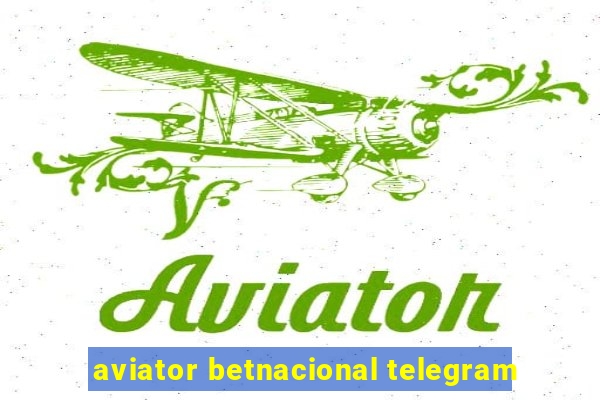 aviator betnacional telegram