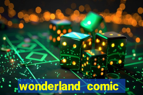 wonderland comic studio alphabet