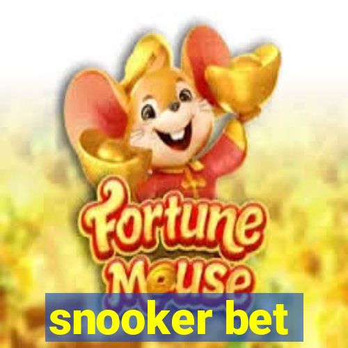 snooker bet