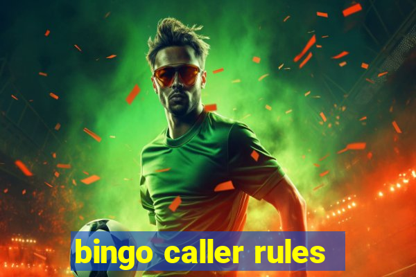 bingo caller rules