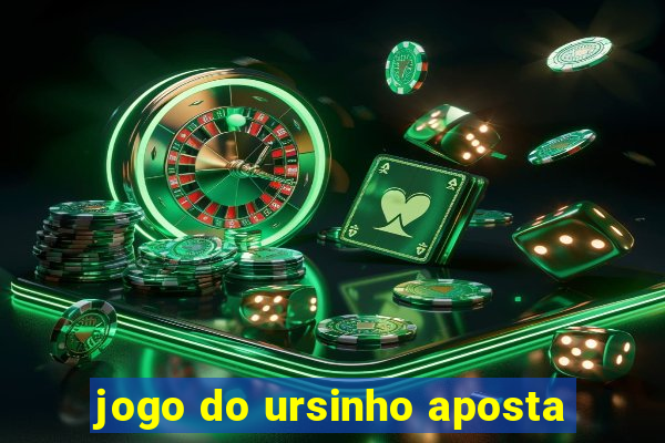 jogo do ursinho aposta